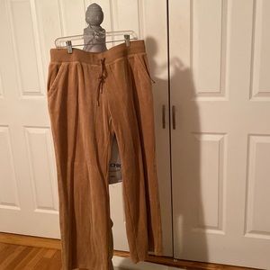 Michael Kors velour track pants